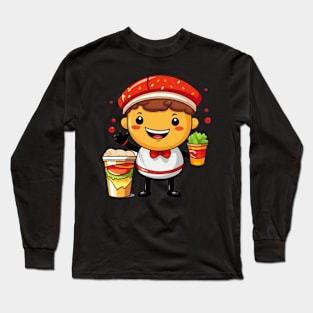 kawaii  junk food T-Shirt cute  funny Long Sleeve T-Shirt